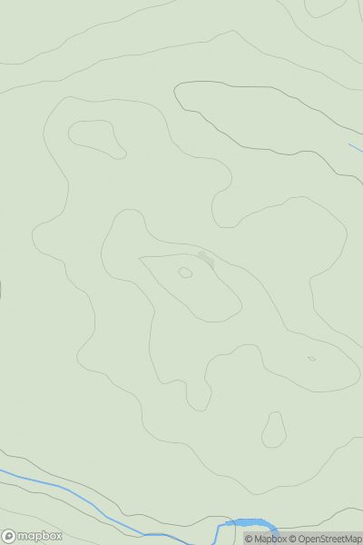 Thumbnail image for Law Hill [Ayr to the River Clyde] [NS385666] showing contour plot for surrounding peak